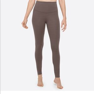 Full length yummie tummie leggings in brown